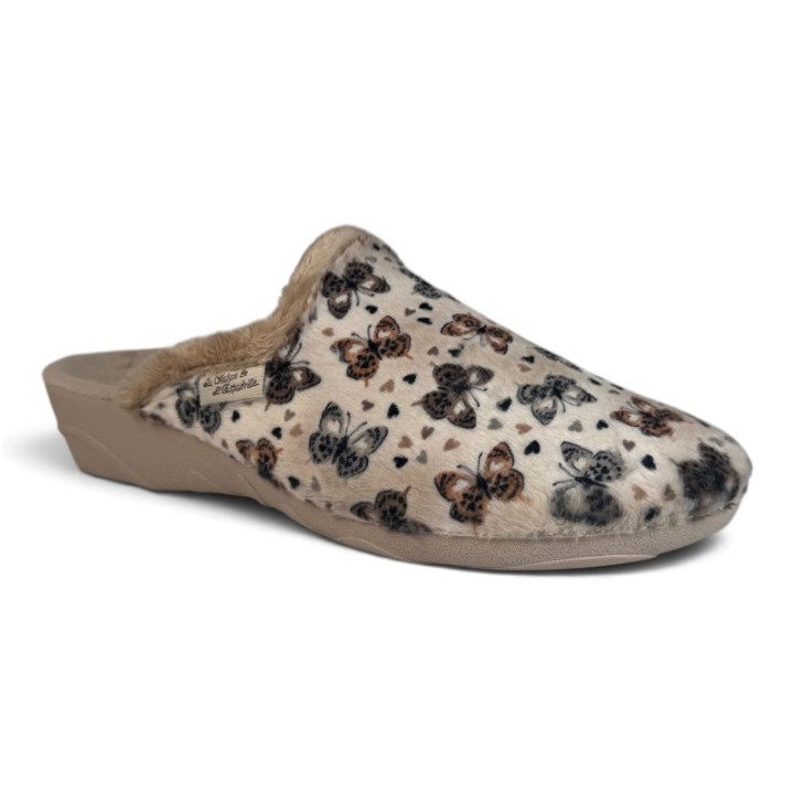 Chaussons Mules femme hiver confortables La Maison de l'Espadrille