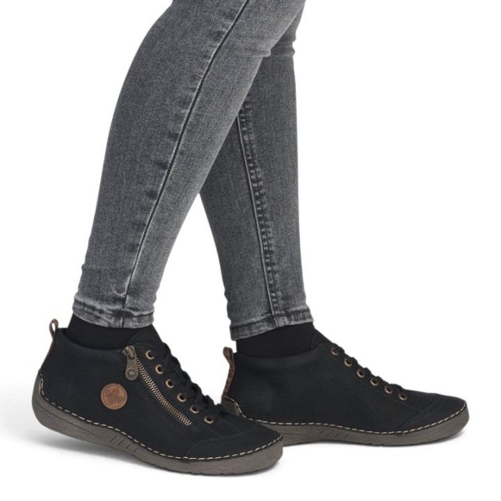 Basket haute femme confortable Rieker