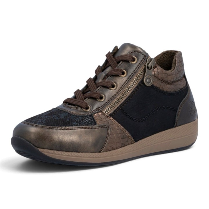 Basket Haute Femme Semelle Amovible confortable Rieker