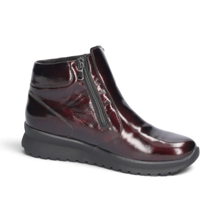 Bottines femme pieds larges et sensibles en cuir souple Waldlaufer