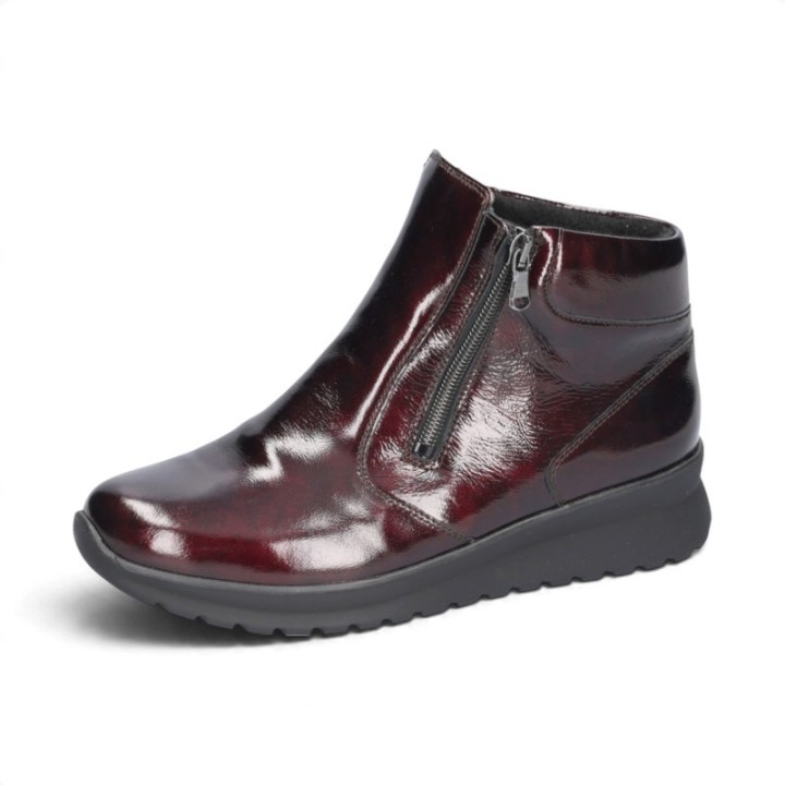 Bottines femme pieds larges et sensibles en cuir souple Waldlaufer