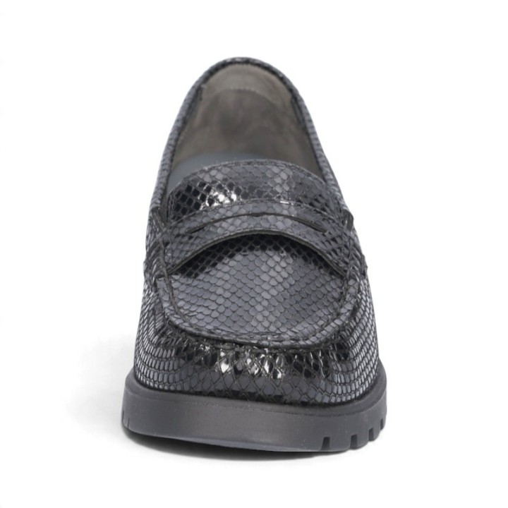 Mocassins Femme en cuir en largeur H Waldlaufer