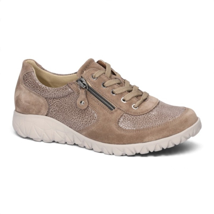 Basket Femme Pieds larges et sensibles confortables Waldlaufer