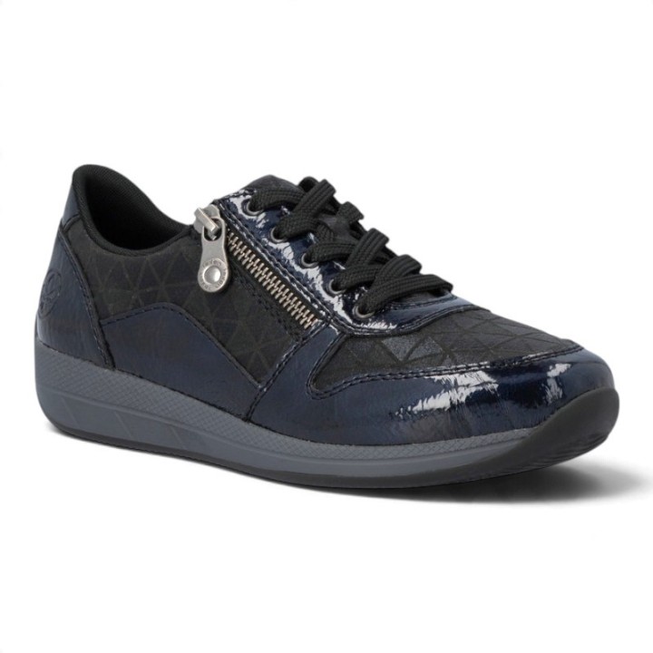 Basket femme pieds sensibles confortables Rieker