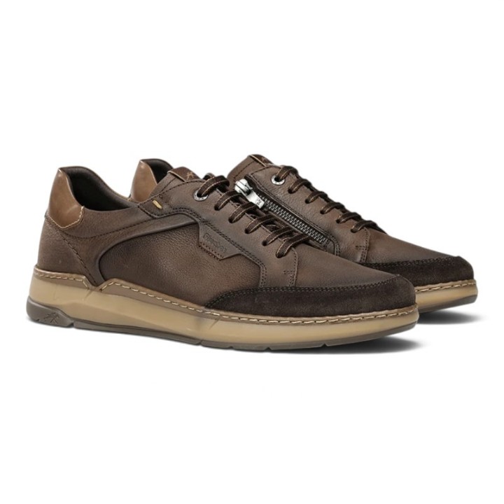 Baskets homme en cuir confortables Fluchos