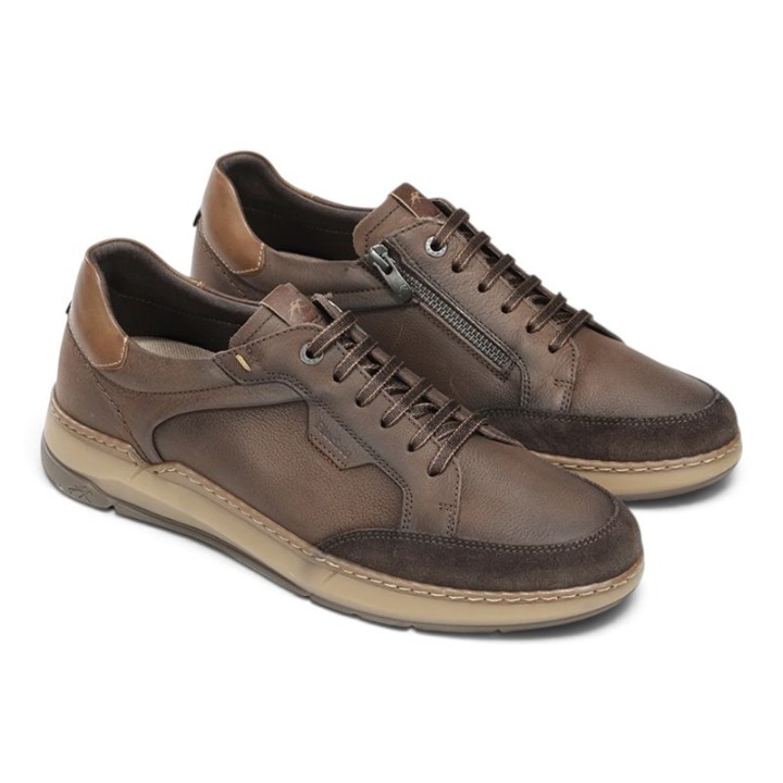 Baskets homme en cuir confortables Fluchos