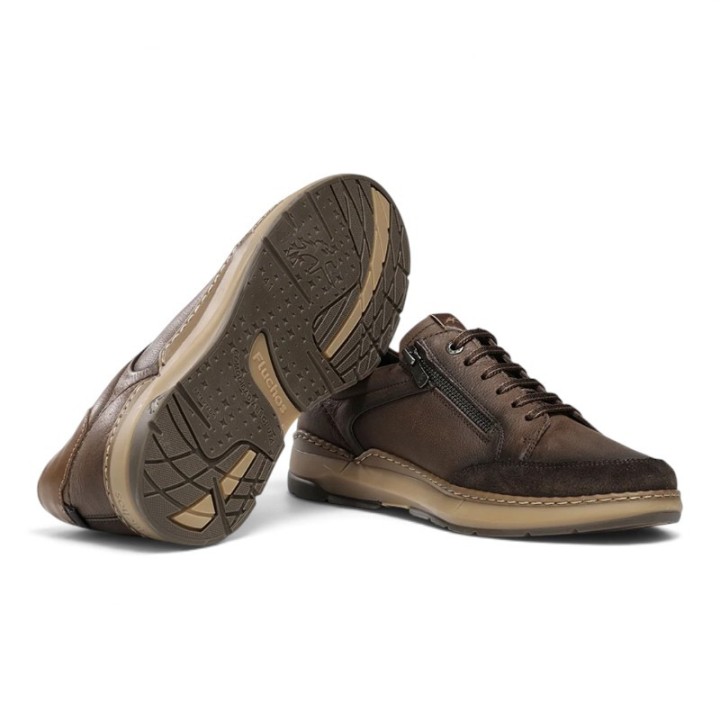 Baskets homme en cuir confortables Fluchos