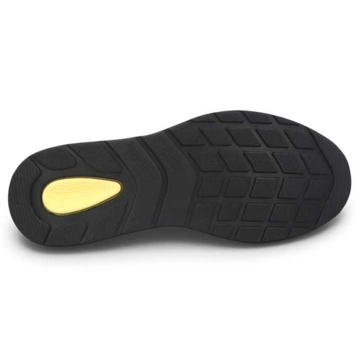 Basket femme pieds sensibles et larges en cuir confortables SOLIDUS