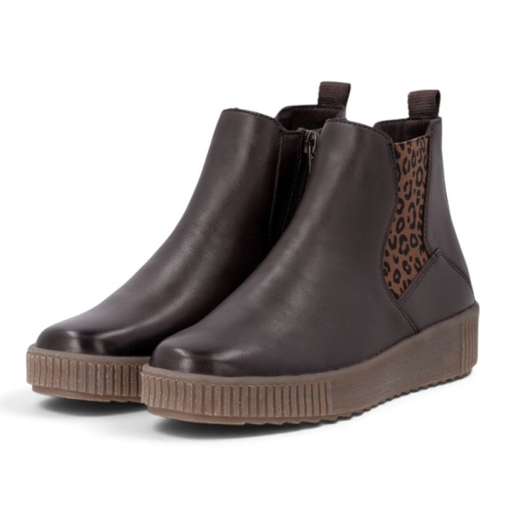 bottines femme en cuir confortable Remonte R7994
