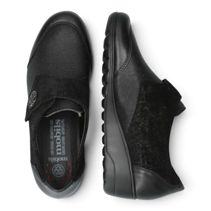 Chaussures femme talon compensé MOBILS by MEPHISTO BRANDA