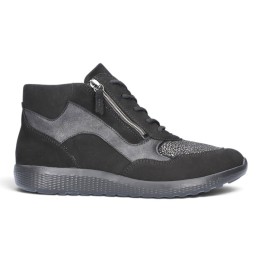 basket montante femme confortable pieds très larges Waldlaufer
