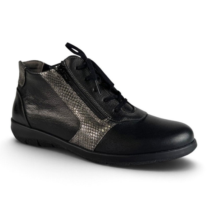 Boots à lacets femme confortables SUAVE 6601