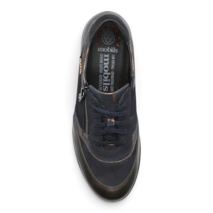 Basket femme en cuir pieds sensible Mobils by Mephisto Tamalya