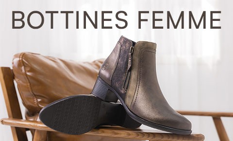 bottines femme confortables Chaussmart