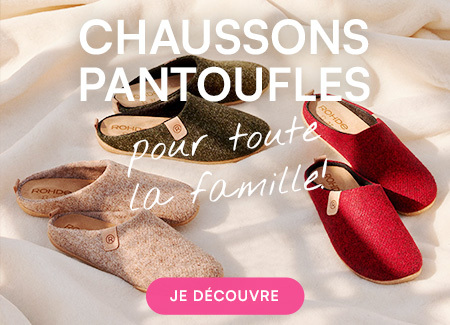chaussons pantoufles pour toute la famille
