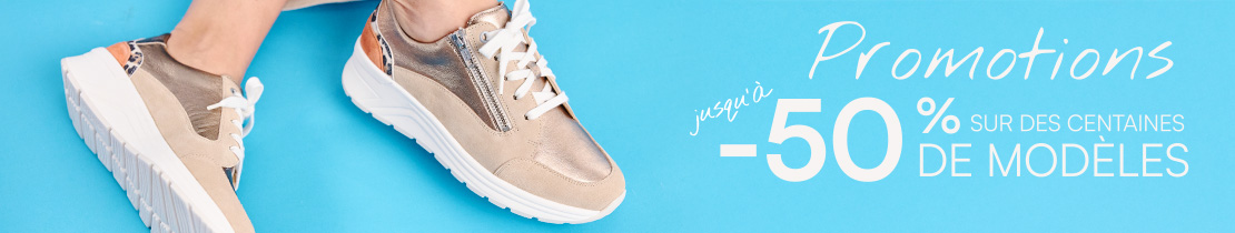 Promotions jusqu'à -50% sur des centaines de modèles